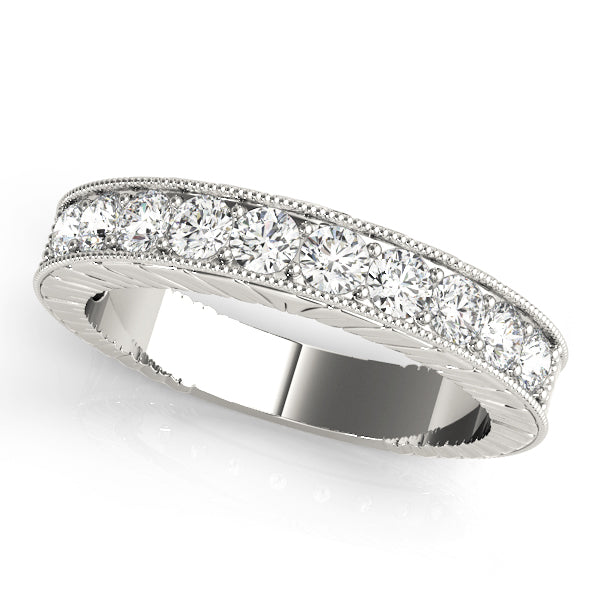 Channel Set Diamond Wedding Band · 0.90 ct tw