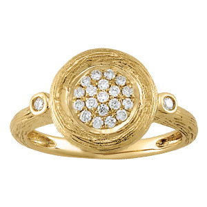 Diamond Cluster Fashion Ring · 0.22 ct tw