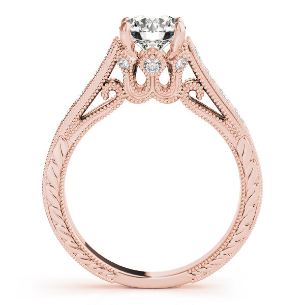 Round Single Row Prong Set Diamond Engagement Ring · 1.58 ct tw