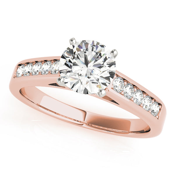 Single Row Prong Set Diamond Engagement Ring · 0.25 ct tw
