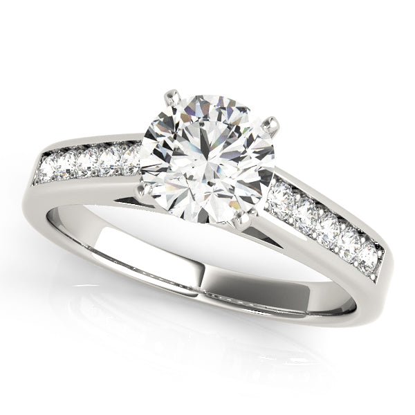 Single Row Prong Set Diamond Engagement Ring · 0.25 ct tw