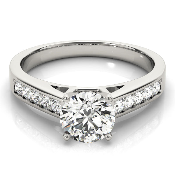 Single Row Prong Set Diamond Engagement Ring · 0.25 ct tw