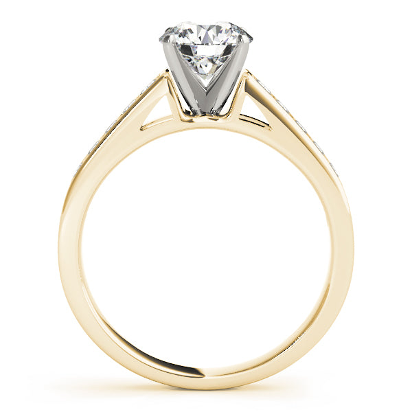 Single Row Prong Set Diamond Engagement Ring · 0.25 ct tw