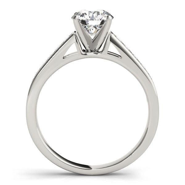Single Row Prong Set Diamond Engagement Ring · 0.25 ct tw