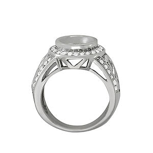 Round Gemstone Fashion Ring · 0.48 ct tw