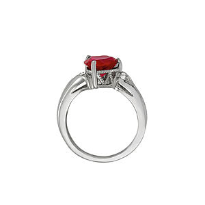 Trillion Gemstone Fashion Ring · 0.03 ct tw