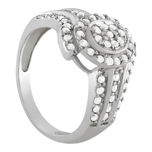 Diamond Cluster Fashion Ring · 0.77 ct tw