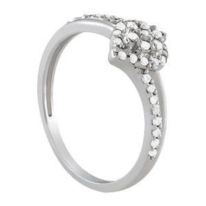 Diamond Cluster Fashion Ring · 0.22 ct tw