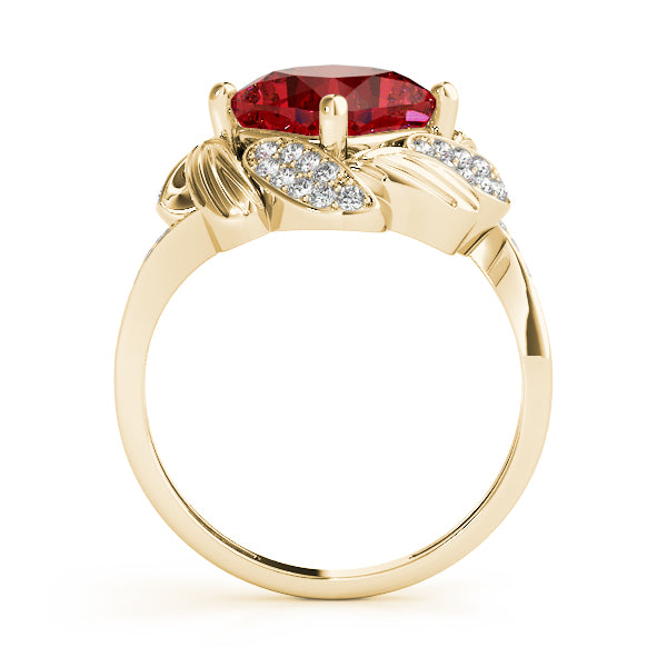 Cushion Princess Gemstone Fashion Ring · 0.21 ct tw