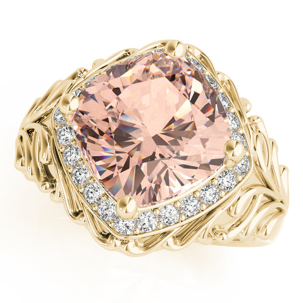 Cushion Princess Gemstone Fashion Ring · 0.24 ct tw