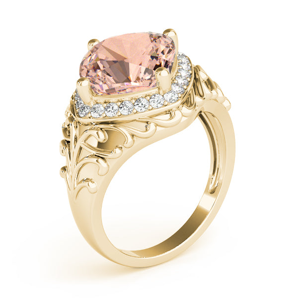Cushion Princess Gemstone Fashion Ring · 0.24 ct tw