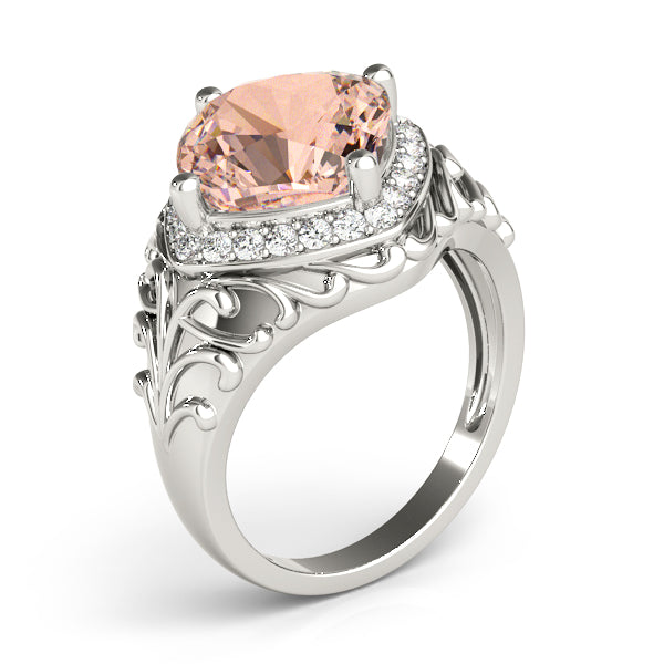 Cushion Princess Gemstone Fashion Ring · 0.24 ct tw