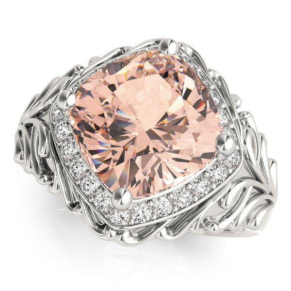 Cushion Princess Gemstone Fashion Ring · 0.24 ct tw