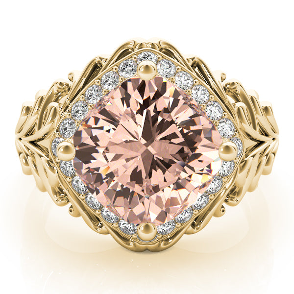 Cushion Princess Gemstone Fashion Ring · 0.24 ct tw