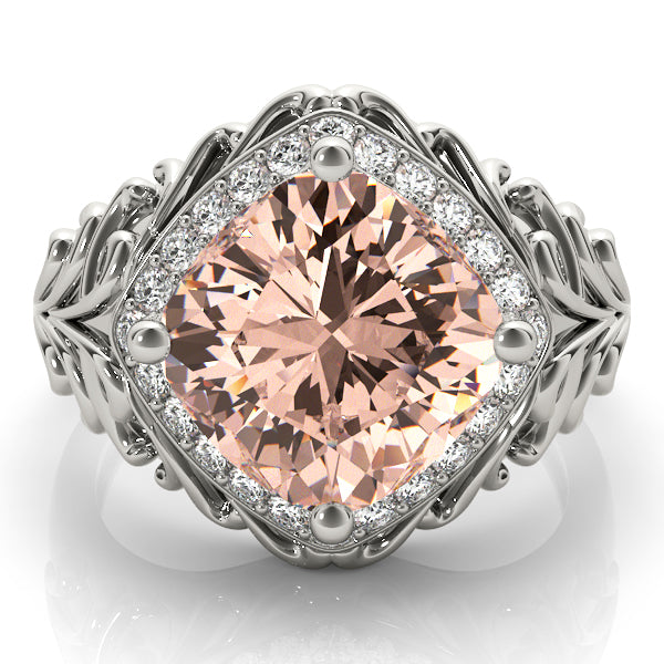 Cushion Princess Gemstone Fashion Ring · 0.24 ct tw