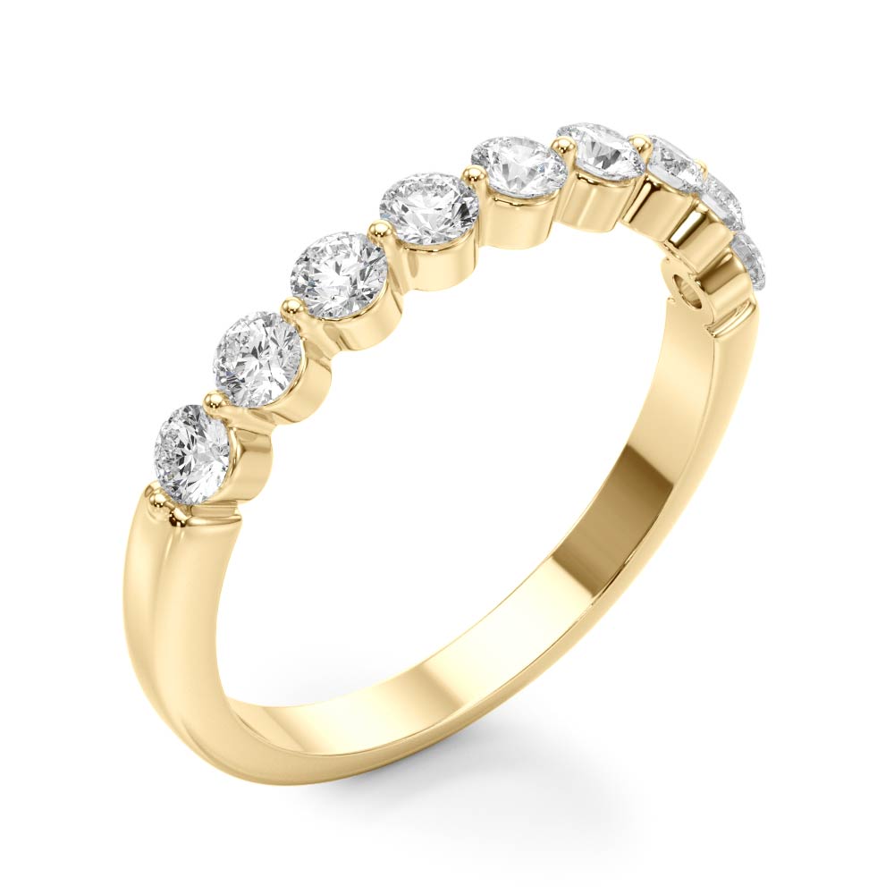 Prong Set Diamond Wedding Band · 0.45 ct tw