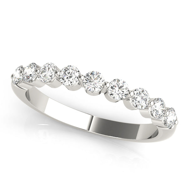 Prong Set Diamond Wedding Band · 0.45 ct tw