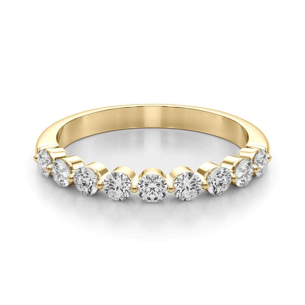 Prong Set Diamond Wedding Band · 0.45 ct tw