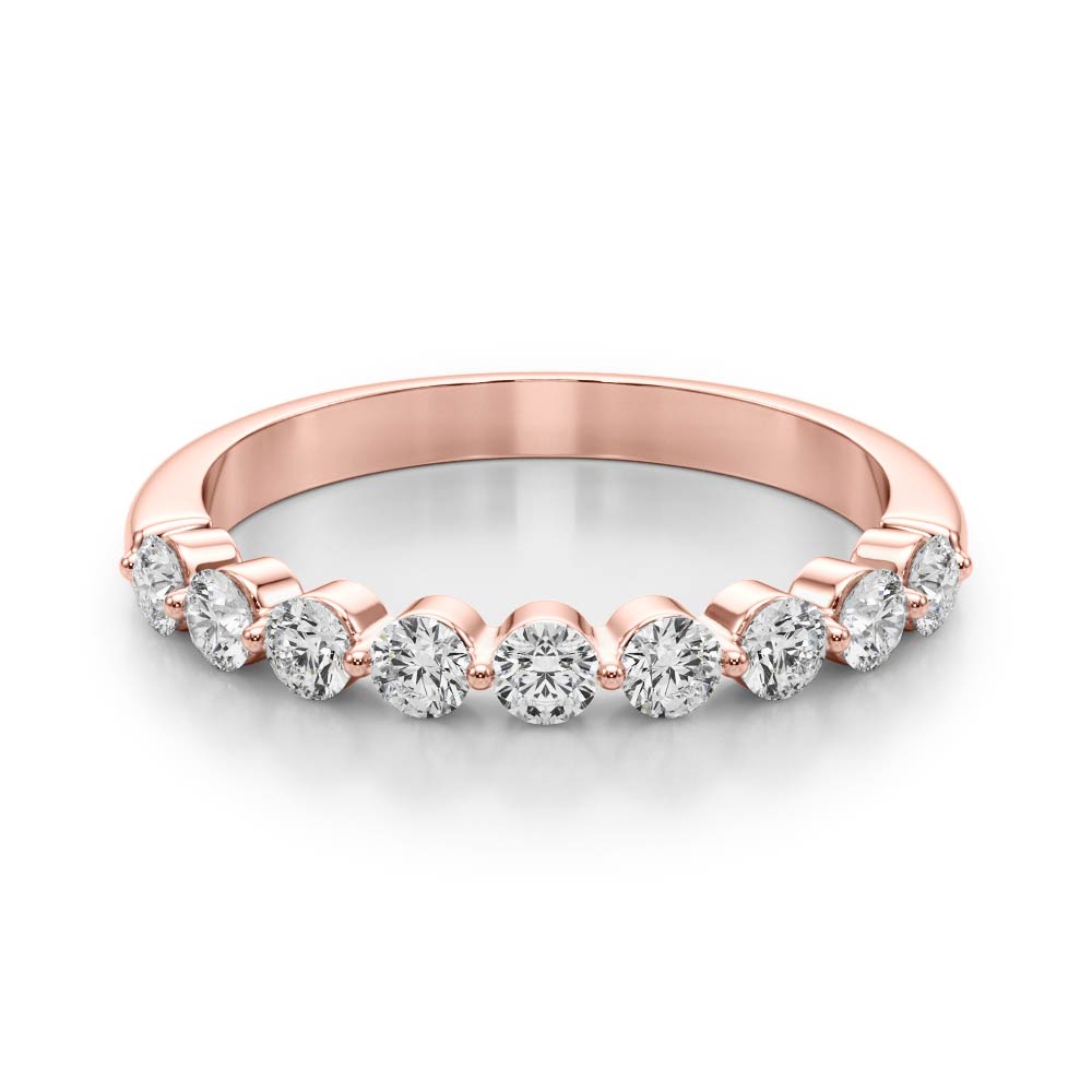 Prong Set Diamond Wedding Band · 0.45 ct tw