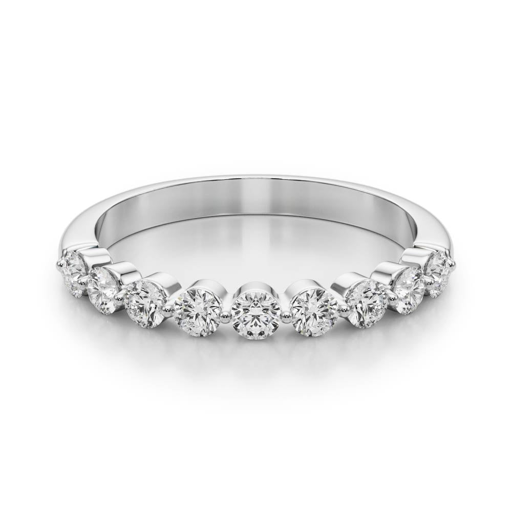 Prong Set Diamond Wedding Band · 0.45 ct tw