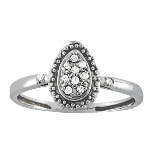 Diamond Cluster Fashion Ring · 0.08 ct tw