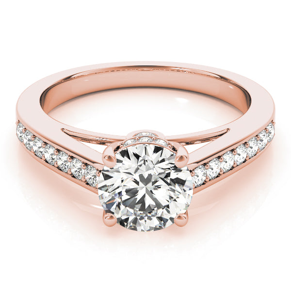 Round Single Row Prong Set Diamond Engagement Ring · 1.59 ct tw