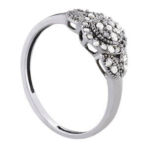 Diamond Cluster Fashion Ring · 0.24 ct tw
