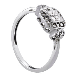 Diamond Cluster Fashion Ring · 0.26 ct tw