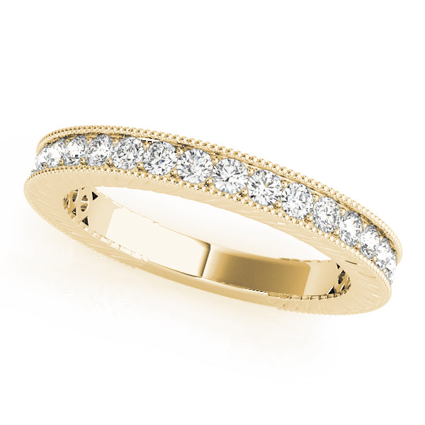 Channel Set Diamond Wedding Band · 0.55 ct tw