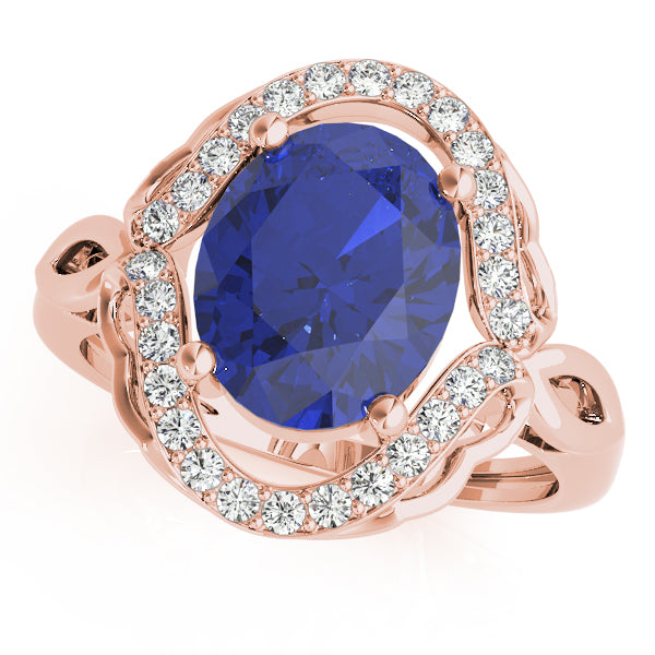 Oval Gemstone Fashion Ring · 0.21 ct tw