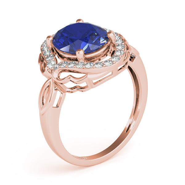 Oval Gemstone Fashion Ring · 0.21 ct tw