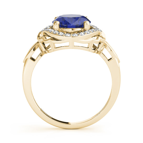 Oval Gemstone Fashion Ring · 0.21 ct tw