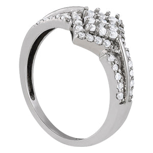 Diamond Cluster Fashion Ring · 0.48 ct tw