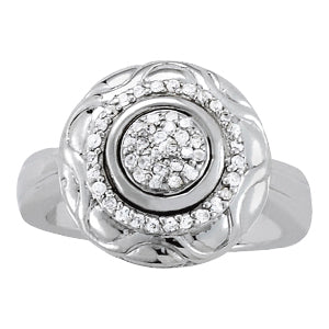 Diamond Cluster Fashion Ring · 0.25 ct tw