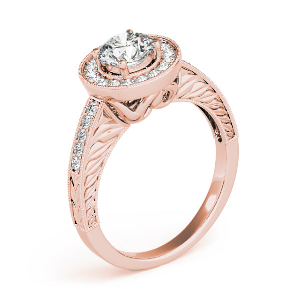 Round Halo Diamond Fashion Ring · 1.56 ct tw