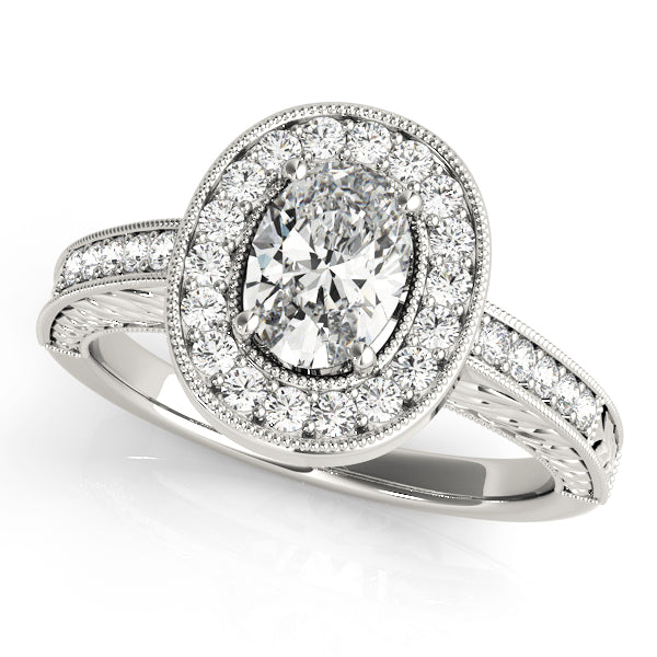Oval Halo Diamond Fashion Ring · 2.30 ct tw