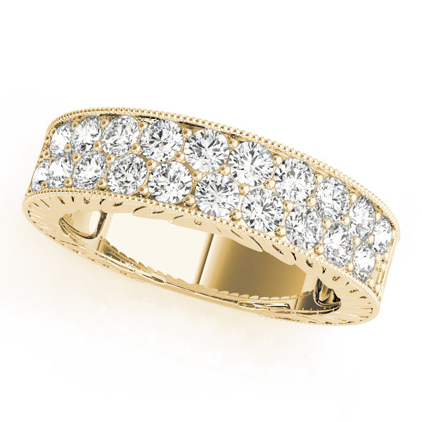 Pave Diamond Wedding Band · 0.36 ct tw