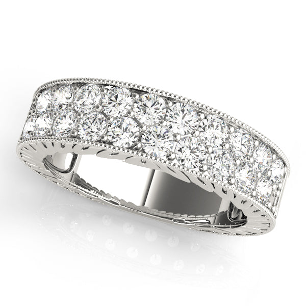 Pave Diamond Wedding Band · 0.36 ct tw