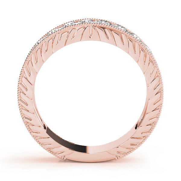 Pave Diamond Wedding Band · 0.72 ct tw