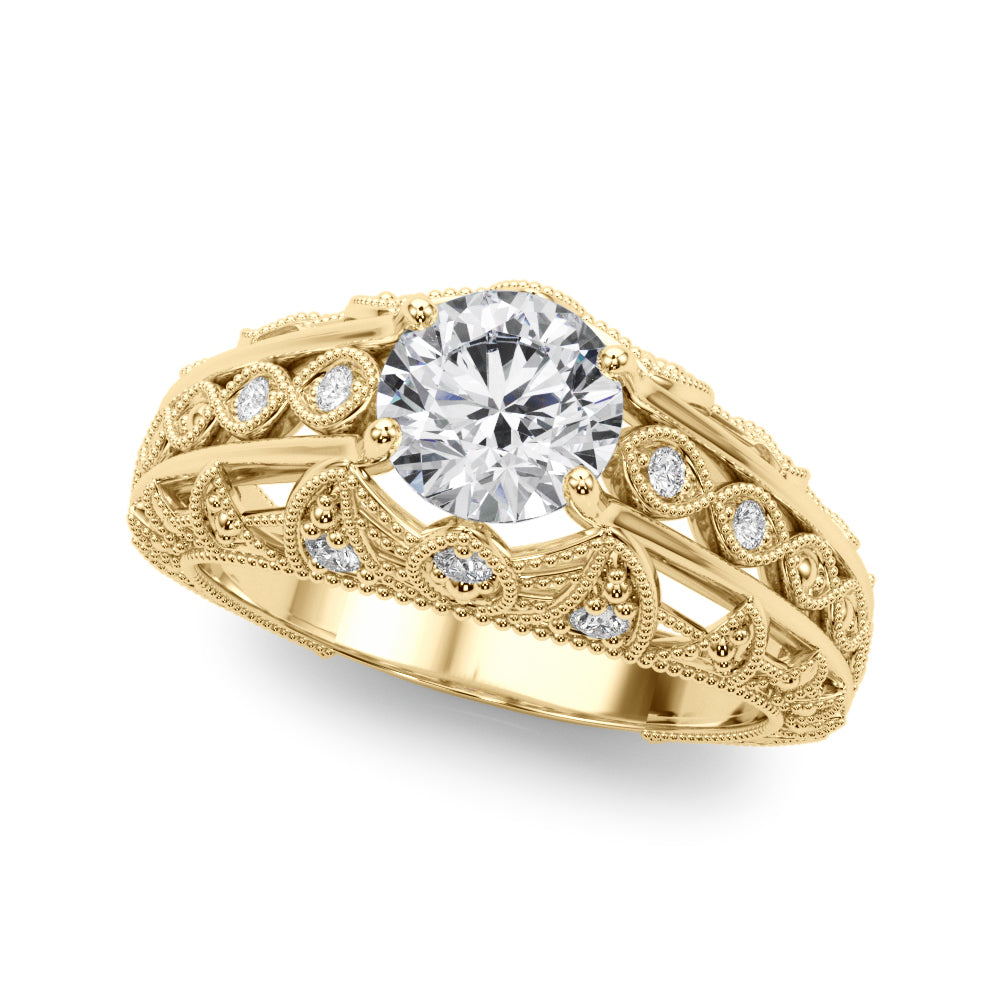 Antique Diamond Engagement Ring · 0.60 ct tw