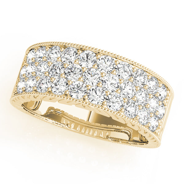 Pave Diamond Wedding Band · 0.55 ct tw