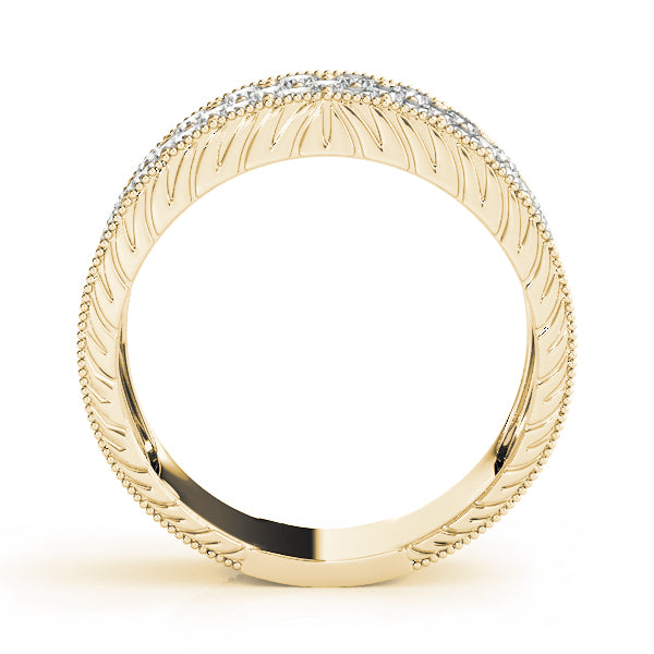 Pave Diamond Wedding Band · 1.11 ct tw