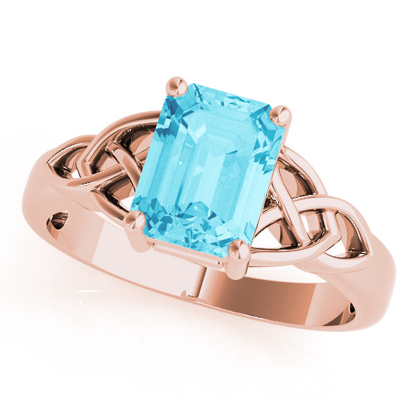 Emerald Gemstone Fashion Ring