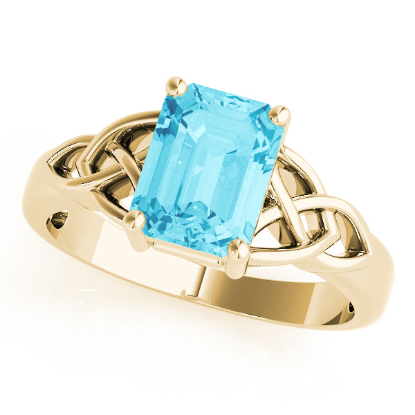 Emerald Gemstone Fashion Ring