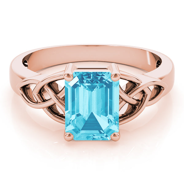 Emerald Gemstone Fashion Ring