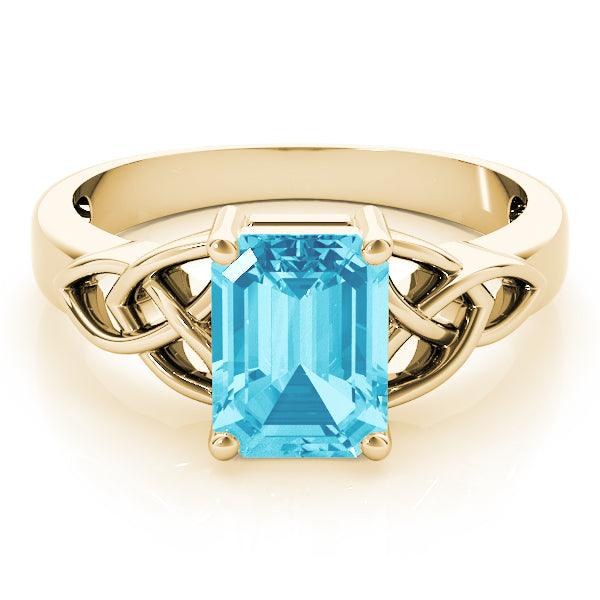Emerald Gemstone Fashion Ring