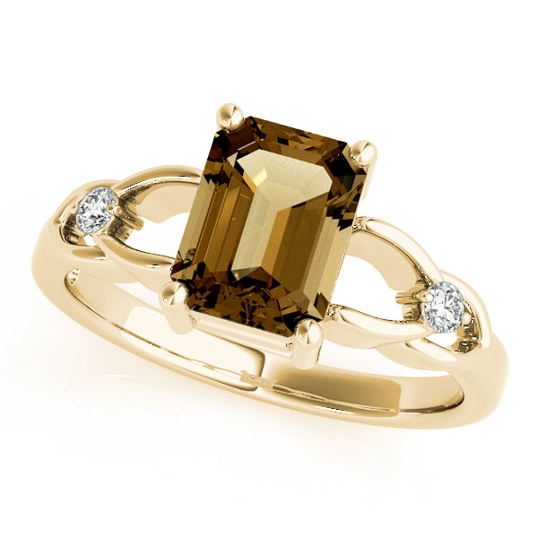 Emerald Gemstone Fashion Ring · 0.06 ct tw