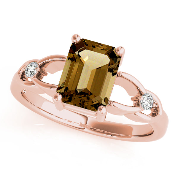 Emerald Gemstone Fashion Ring · 0.06 ct tw