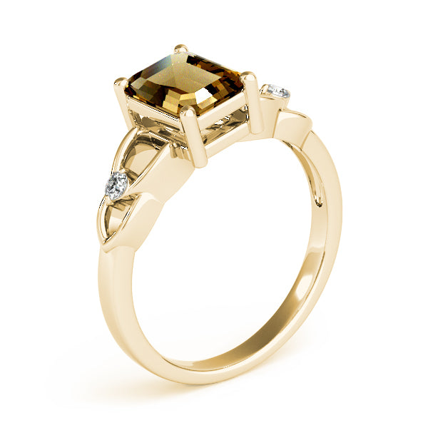Emerald Gemstone Fashion Ring · 0.06 ct tw