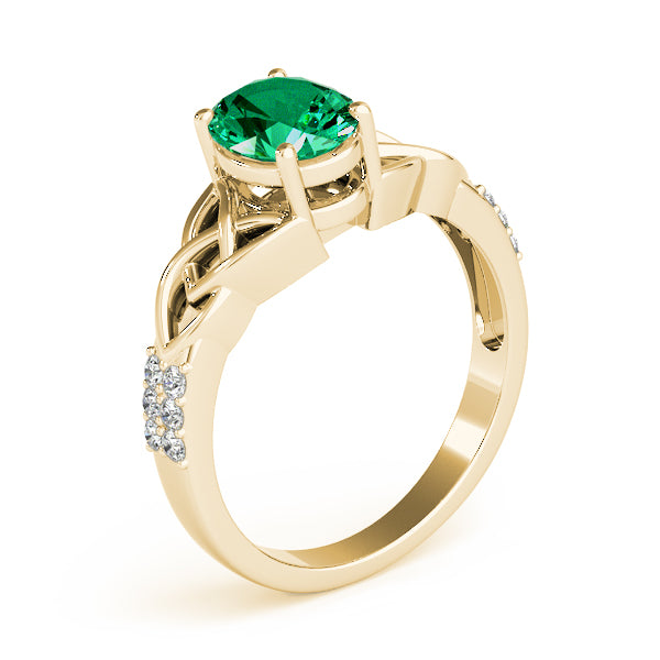 Oval Gemstone Fashion Ring · 0.18 ct tw